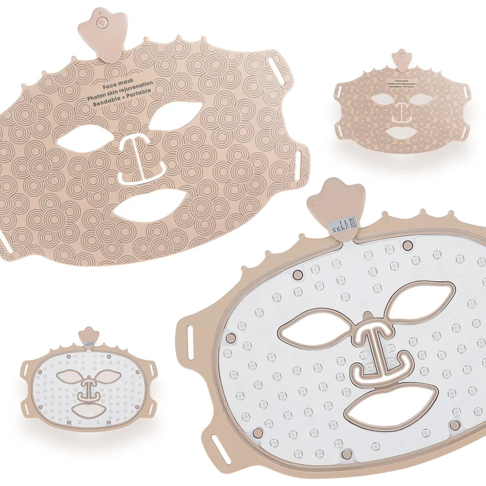 Mascarilla LED Facial 7 Colores – Rejuvenece, Repara y Ilumina